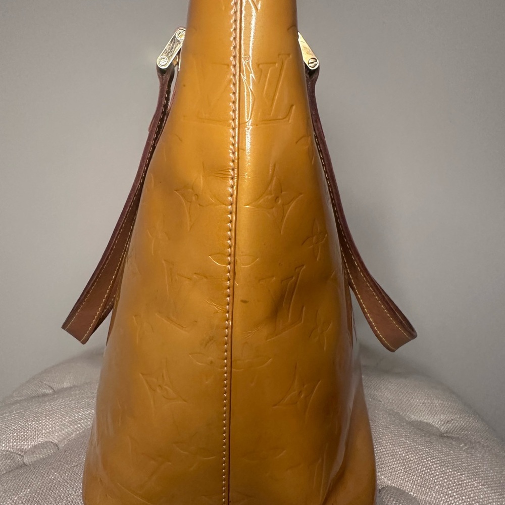 Louis Vuitton Glossy Vernis Tote Yellow - Picture 4 of 12